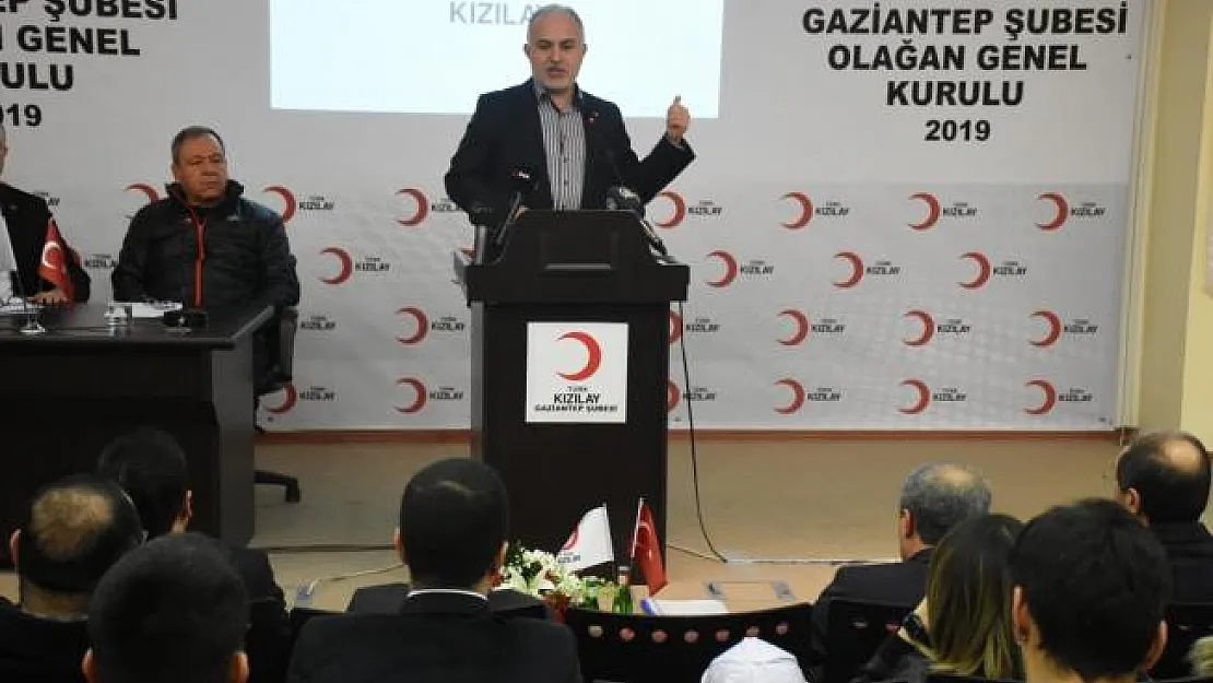 Kızılay Başkanı'ndan 'Bazılarına inat bu hilali ve bayrağı yükseltmeye çalışıyoruz' açıklaması