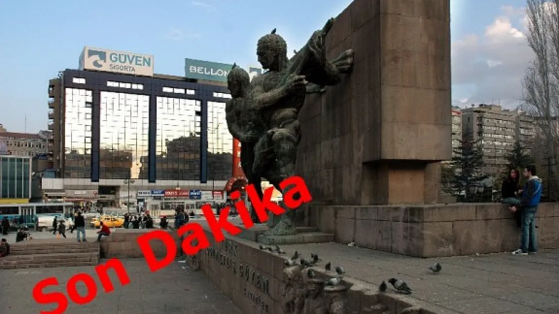 Kızılay Güvenpark ' ta Patlama Oldu