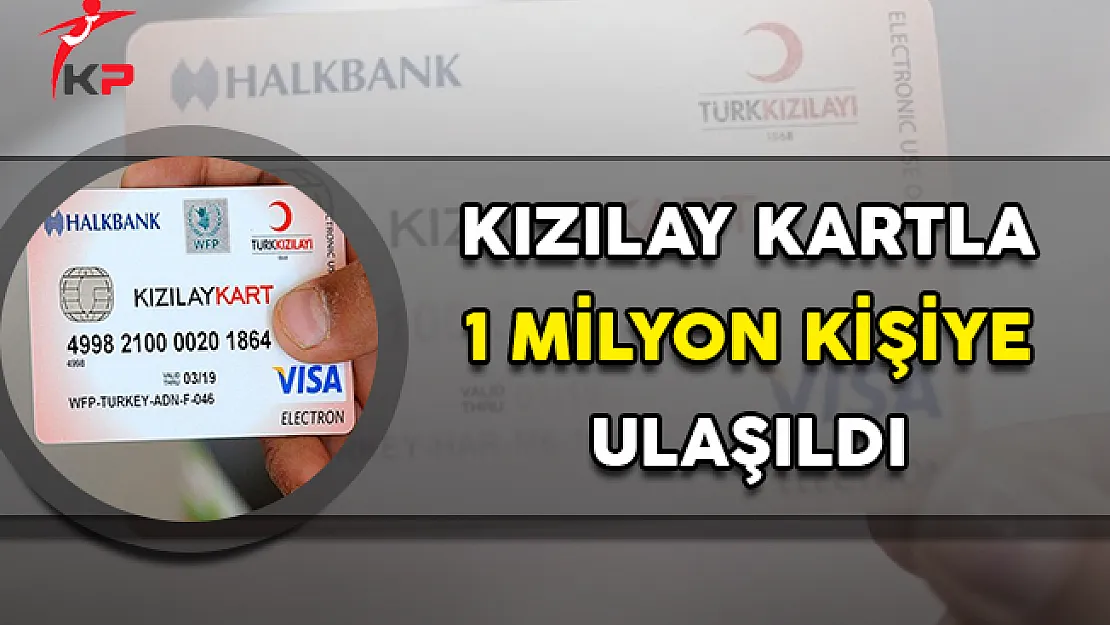 Kızılay Kartın Kaç Kişiye Ulaştığı Belli Oldu