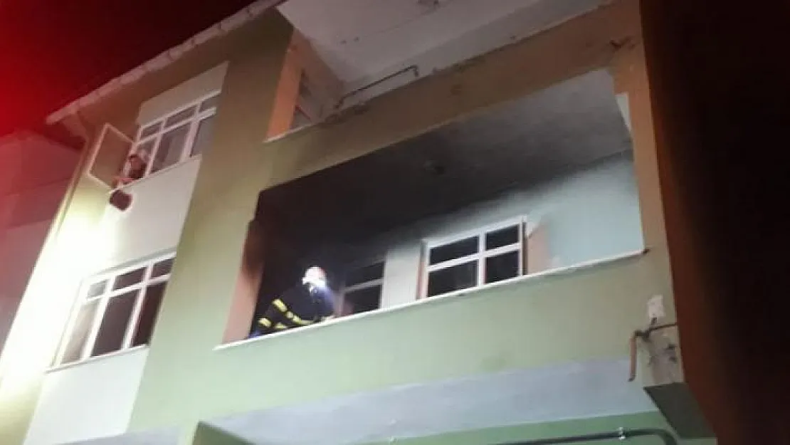 Kocaeli Gölcük'de elektrikli soba yangın çıkardı