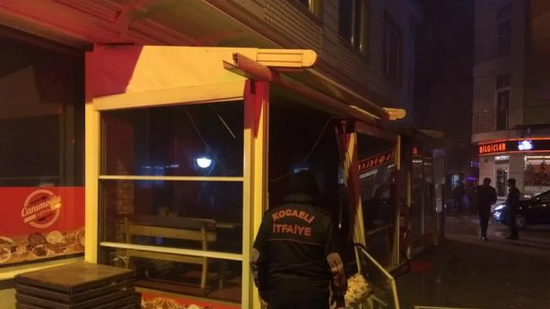 Kocaeli'de doğal gaz patlaması