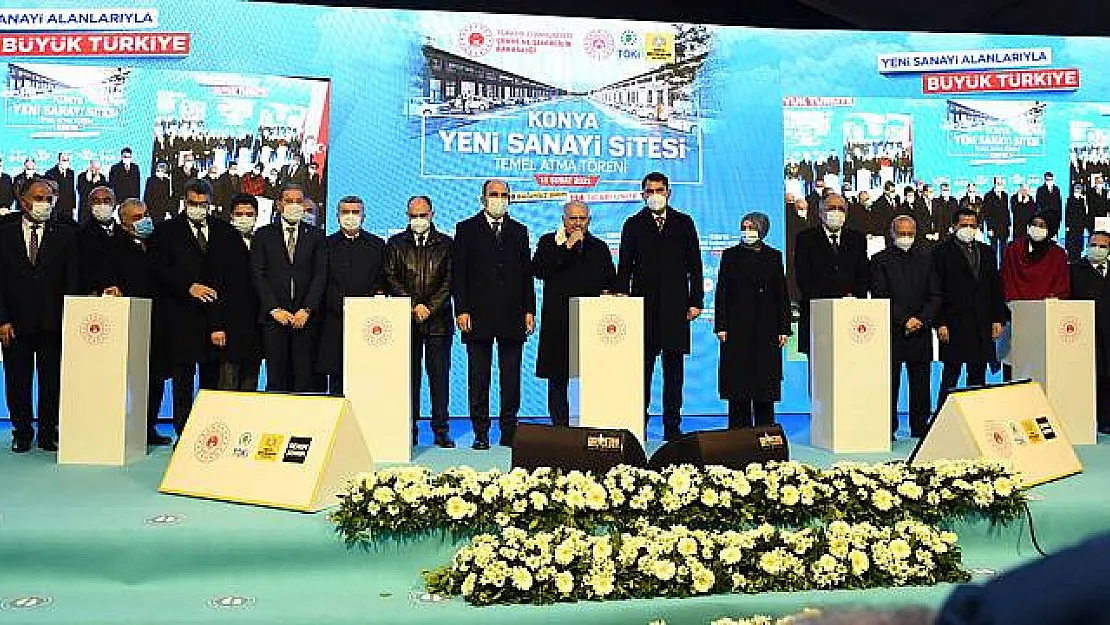 Konya Yeni Sanayi Sitesi'nin temeli atıldı!