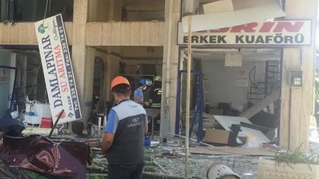 Konya'da şiddetli doğalgaz patlaması meydana geldi!