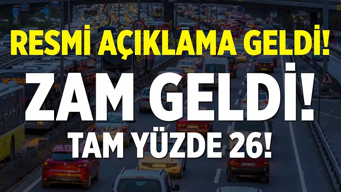 Köprü geçiş ücretleri zamlandı!