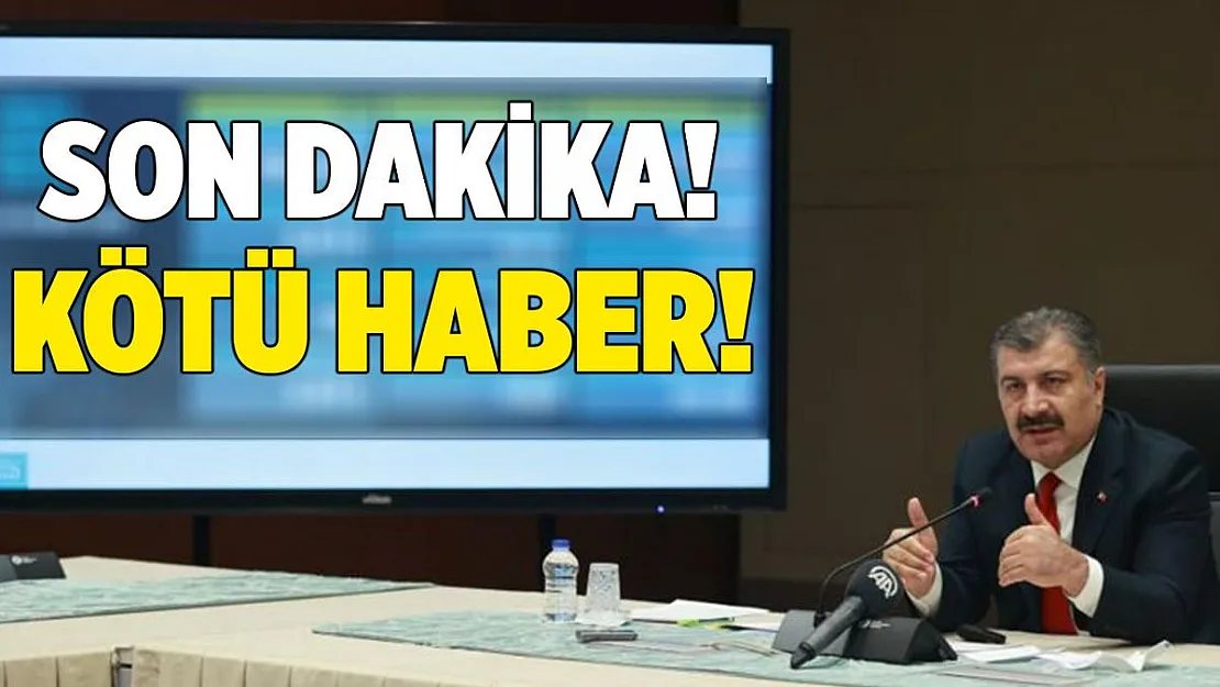 Korkulan oldu! Vaka sayıları düne göre arttı!