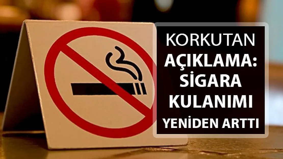 Korkutan Açıklama Geldi: Sigara Kullanımı Yeniden Yükseldi