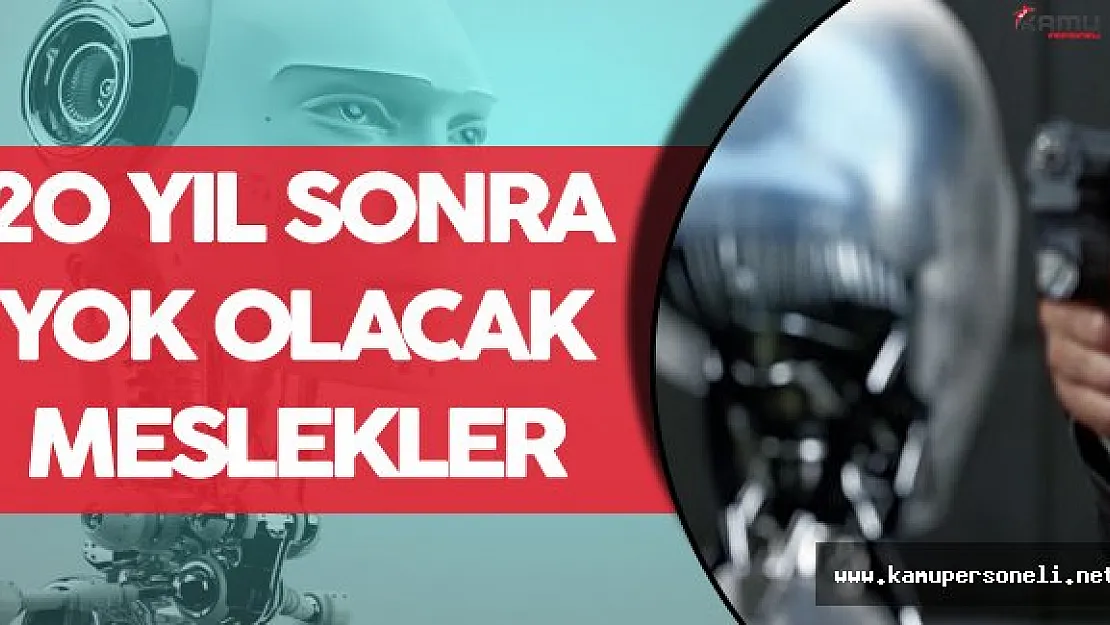 Korkutan Gelecek ! Yüzlerce Meslek Robotların Eline Geçecek