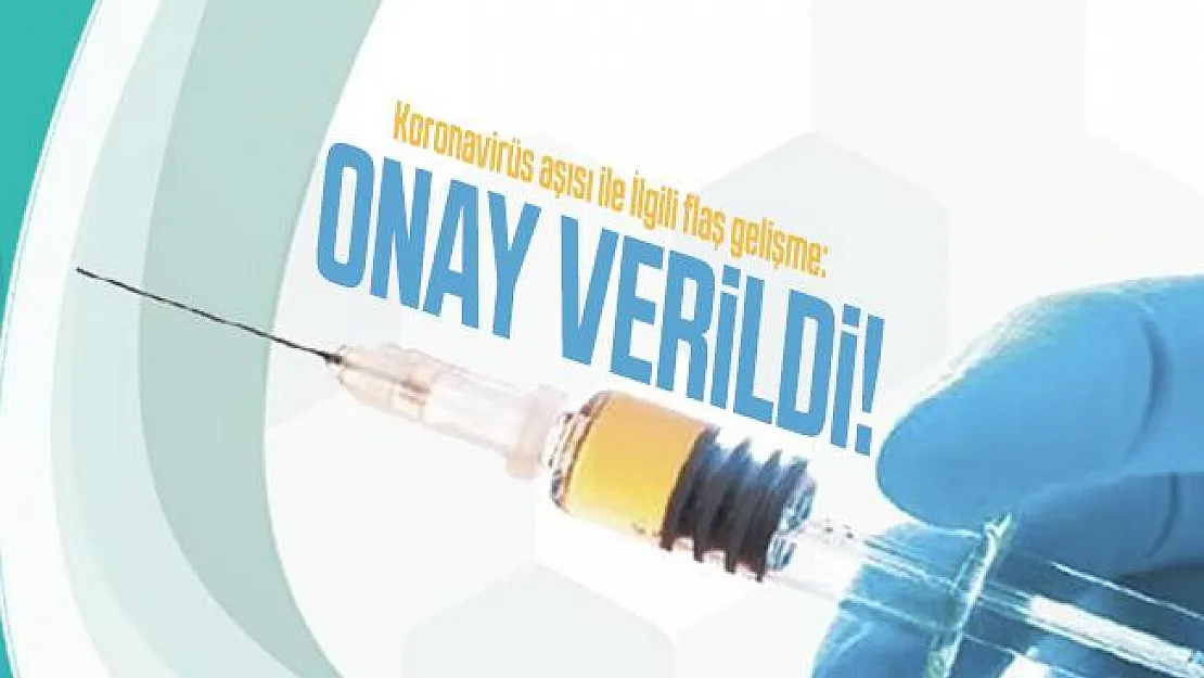 Koronavirüs aşısı ile ilgili flaş gelişme: Onay verildi!