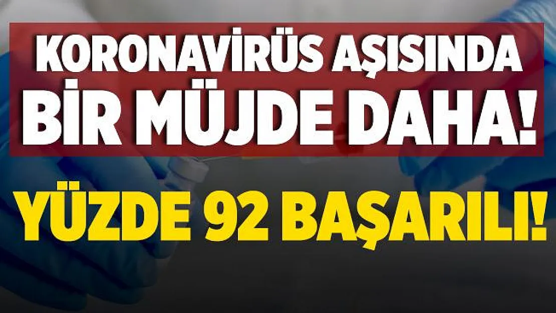 Koronavirüs aşısında bir müjde daha! Sputnik V koronavirüs aşısında yüzde 92 oranında başarılı!