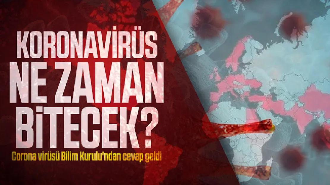 Koronavirüs Ne Zaman Bitecek? Corona virüsü Bilim Kurulu'ndan cevap geldi