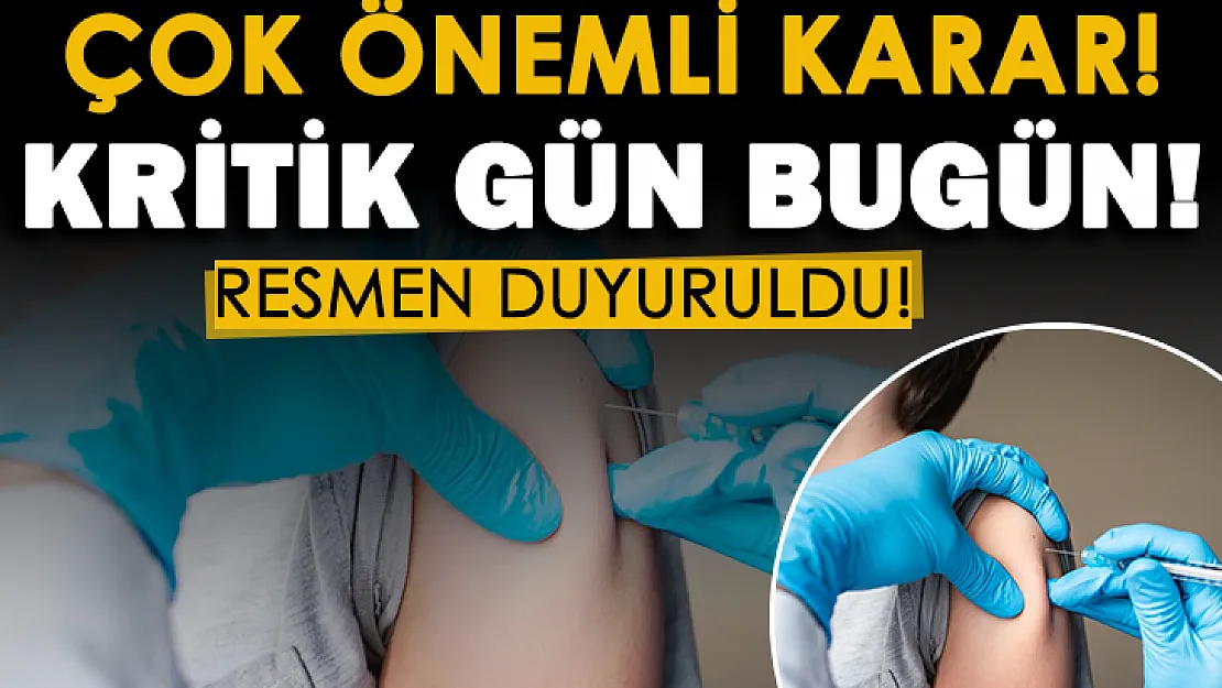 Koronavirüs salgınında çok önemli karar için kritik gün! Tedbirler yeniden geliyor mu? 2 doz Biontech aşı olanlar dikkat