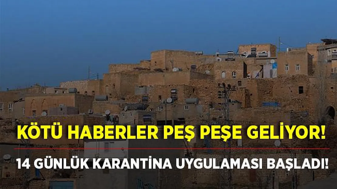 Koronavirüs tehlikesi büyümeye devam ediyor! O ilde de karantina başladı!