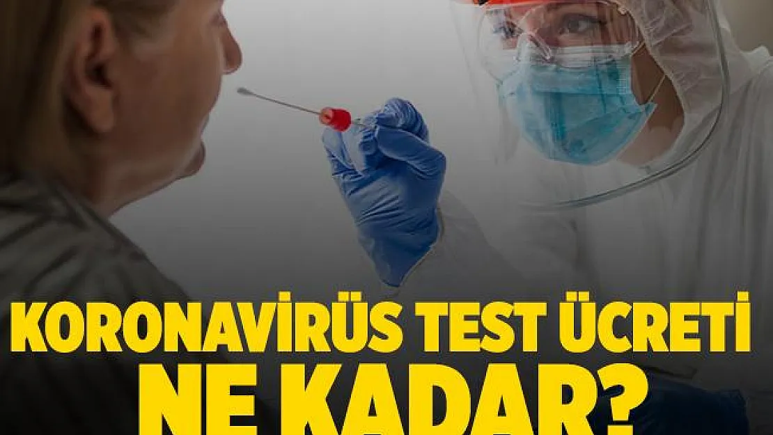 Koronavirüs test ücreti ne kadar? Devlet ve özel hastanelerde Covid-19 test ücreti!