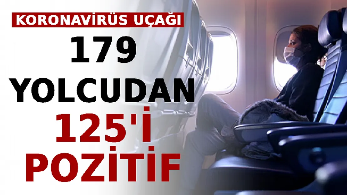 Koronavirüs Uçağı: 179 Yolcudan 125'i Pozitif