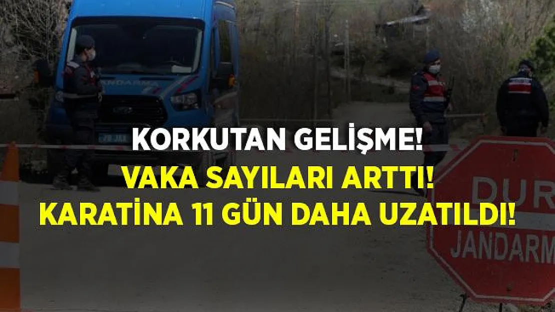 Koronavirüs vakaları arttı! O ildeki karantina 7 Temmuz'a kadar uzatıldı!