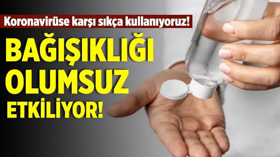 Koronavirüse karşı sıkça kullanıyorduk! Ancak bağışıklık sistemini olumsuz etkiliyor!