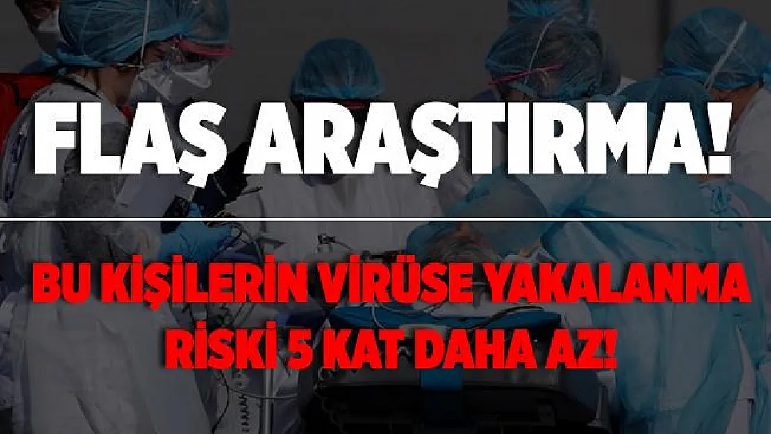 Koronavirüste flaş araştırma! 5 kat daha fazla koruyor!