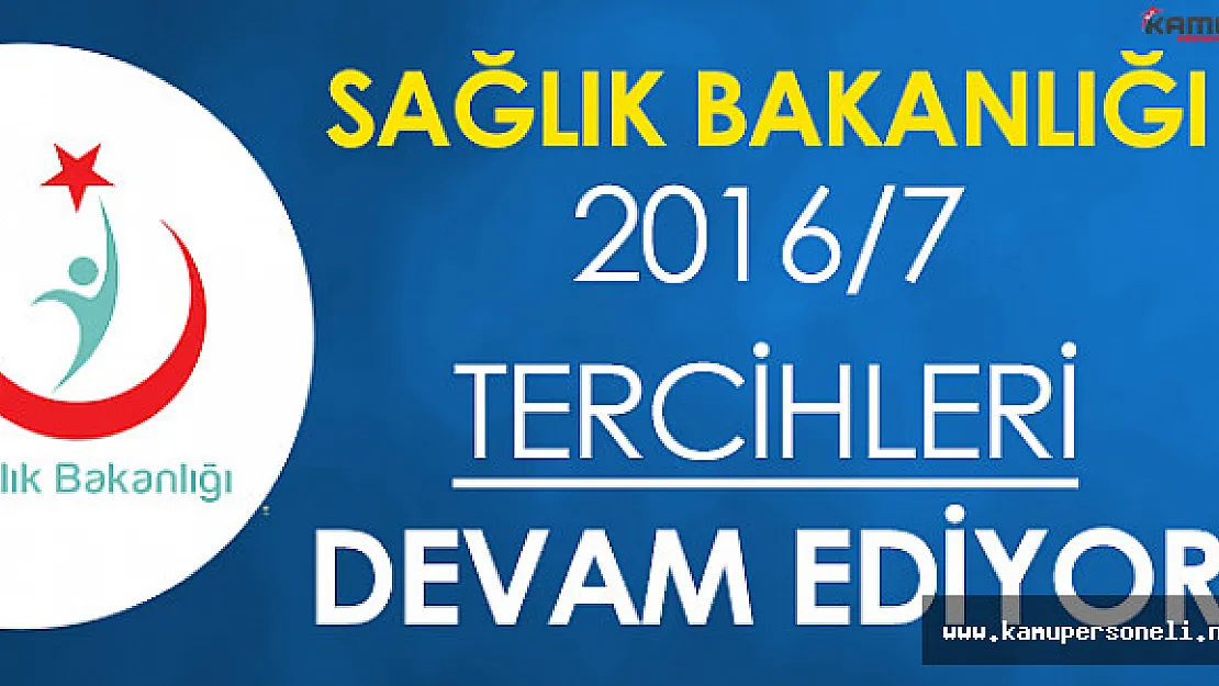 KPSS 2016/7 4984 Personel Alımı İçin Tercihler Devam Ediyor