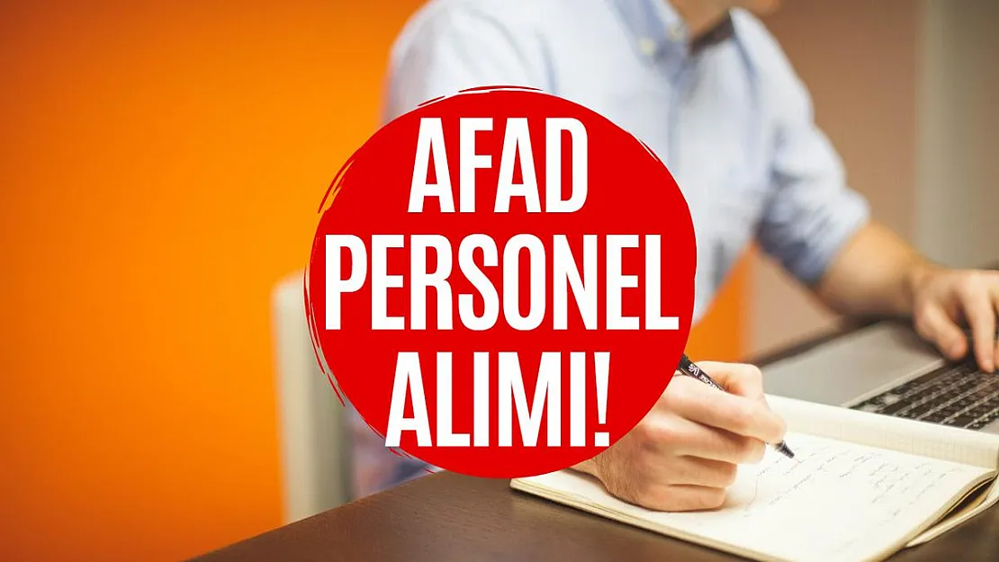 KPSS 70 puanı olanlara müjde! AFAD kamu personeli alımına başladı: Kadın erkek memur alım başvurusu