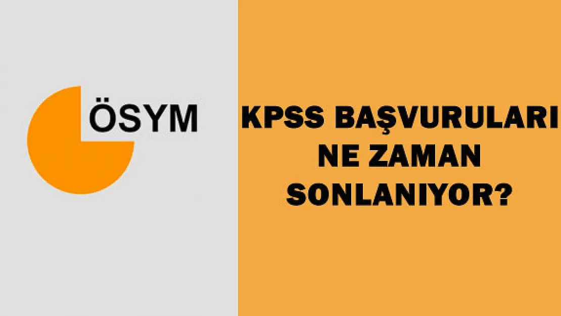 KPSS Başvuruları Ne Zaman Bitiyor?