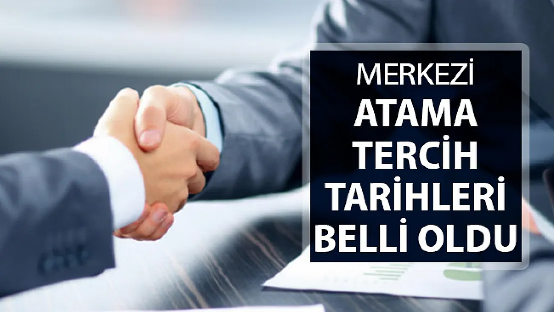 KPSS Merkezi Atama ve Tercih Tarihleri Belli Oldu
