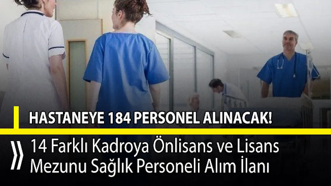 KPSS puan sıralamasına göre Hacettepe Üniversitesine 184 personel alımı yapılacak!