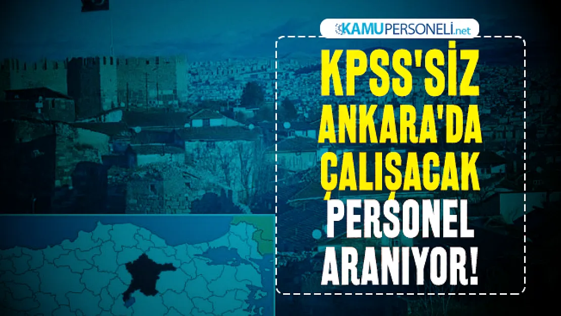 KPSS'siz Ankara'da çalışacak personel aranıyor! Kızılay iş başvuru şartlarını açıkladı