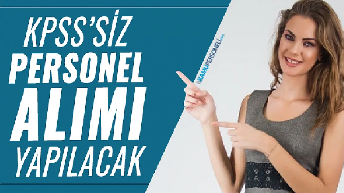 KPSS'siz belediyeye sözleşmeli personel alımı yapılacak! Başvuru şartları belli oldu