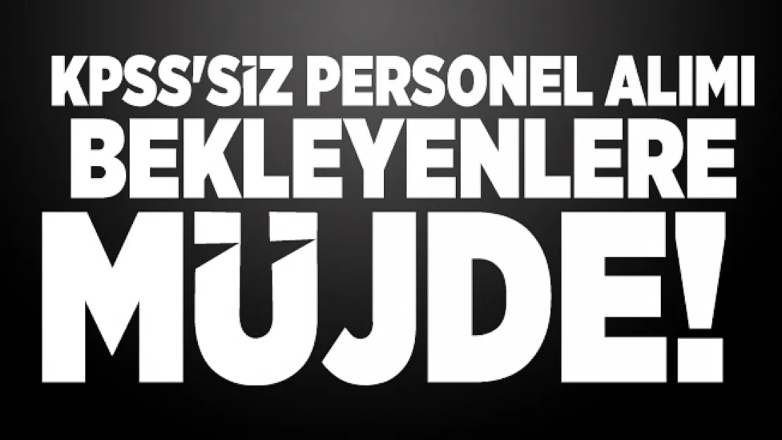 KPSS'siz personel alımı bekleyenlere müjde! Yüksek maaşla Mersin Büyükşehir Belediyesi personel alacak!