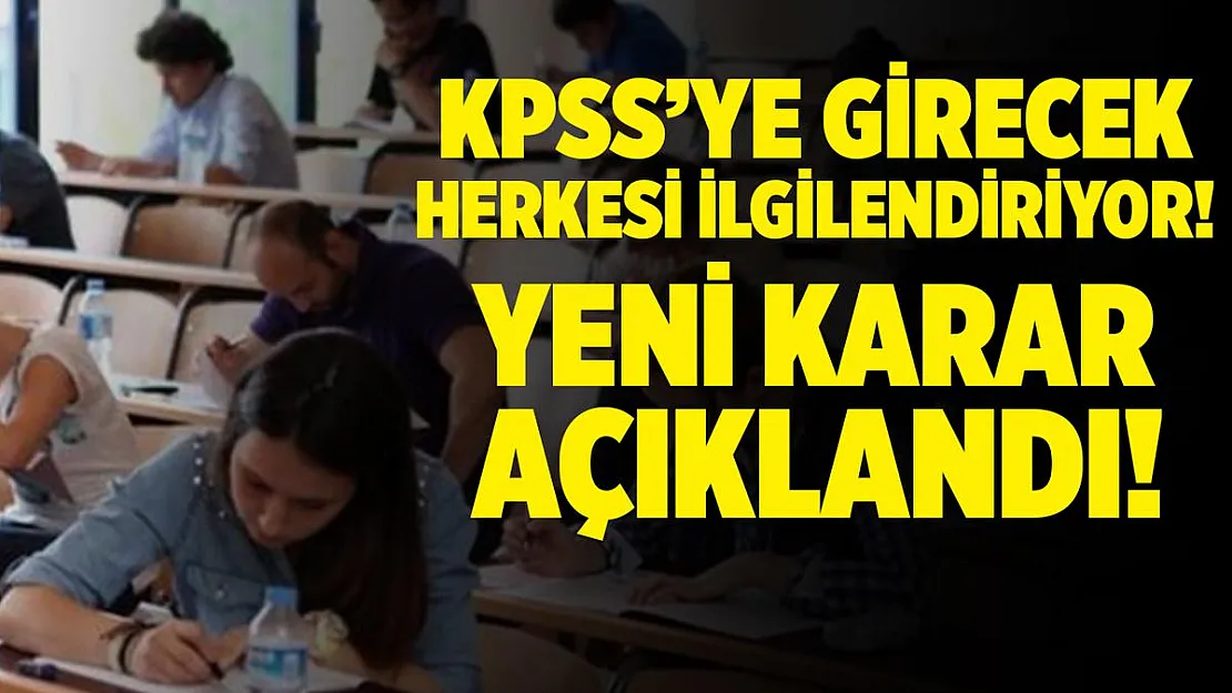 KPSS'ye girecek herkesi yakından ilgilendiriyor! İnsan Hakları Eylem Planı'nda yer aldı!