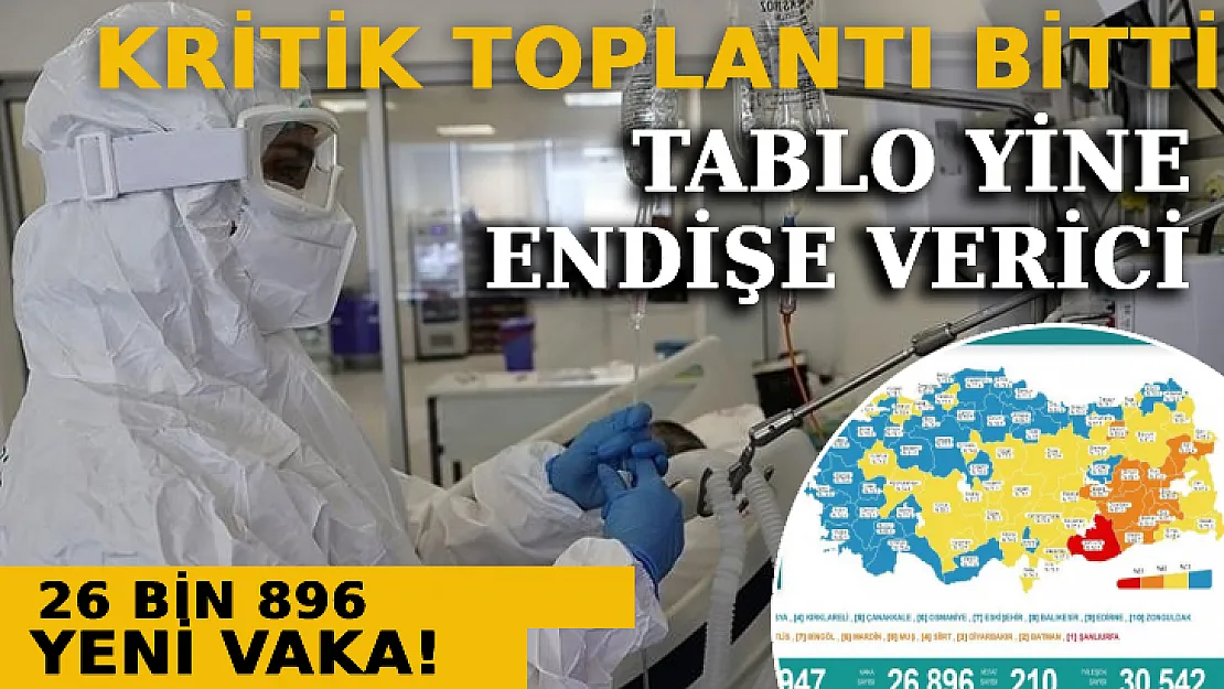Kritik Toplantı Bitti: Tablo Yine Endişe Verici!