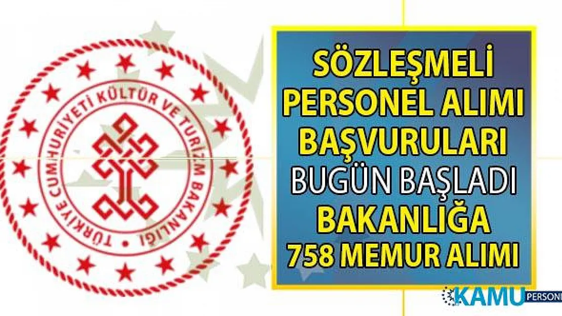 Kültür ve Turizm Bakanlığı 500 Kütüphaneci ve 258 farklı alanlardan personel alımı başvuruları başladı! Peki başvuru şartları nelerdir?