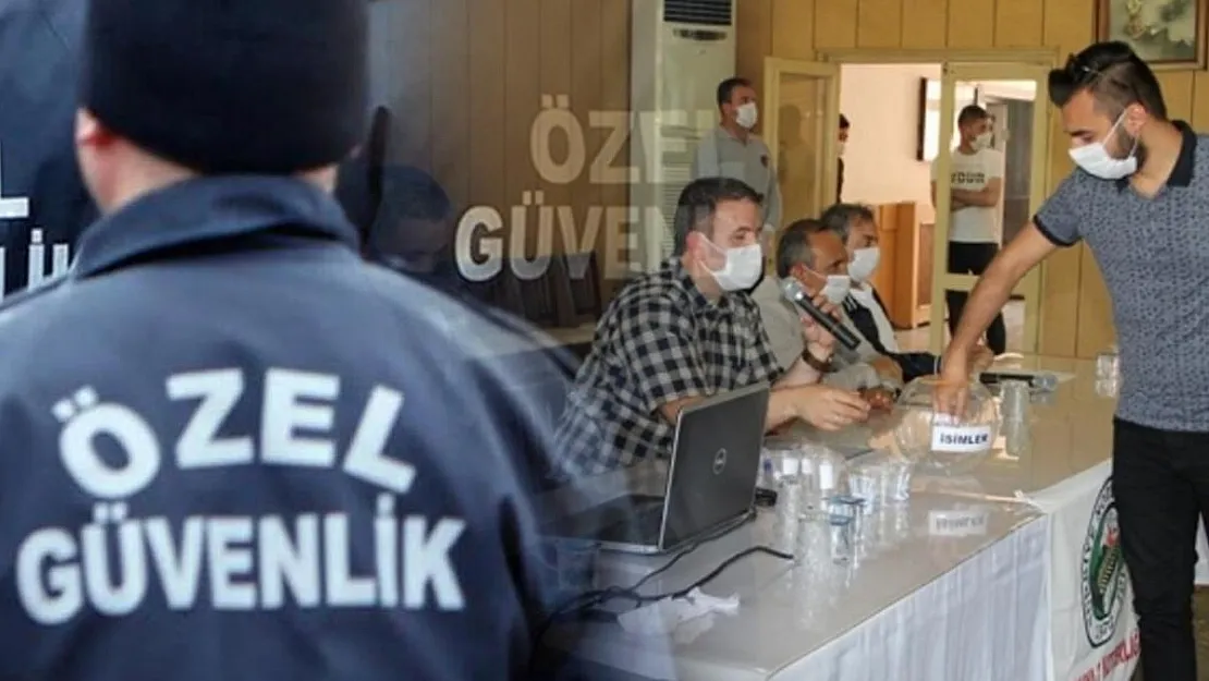 Kura ve sözlü sınav ile Güvenlik görevlisi alınacak!