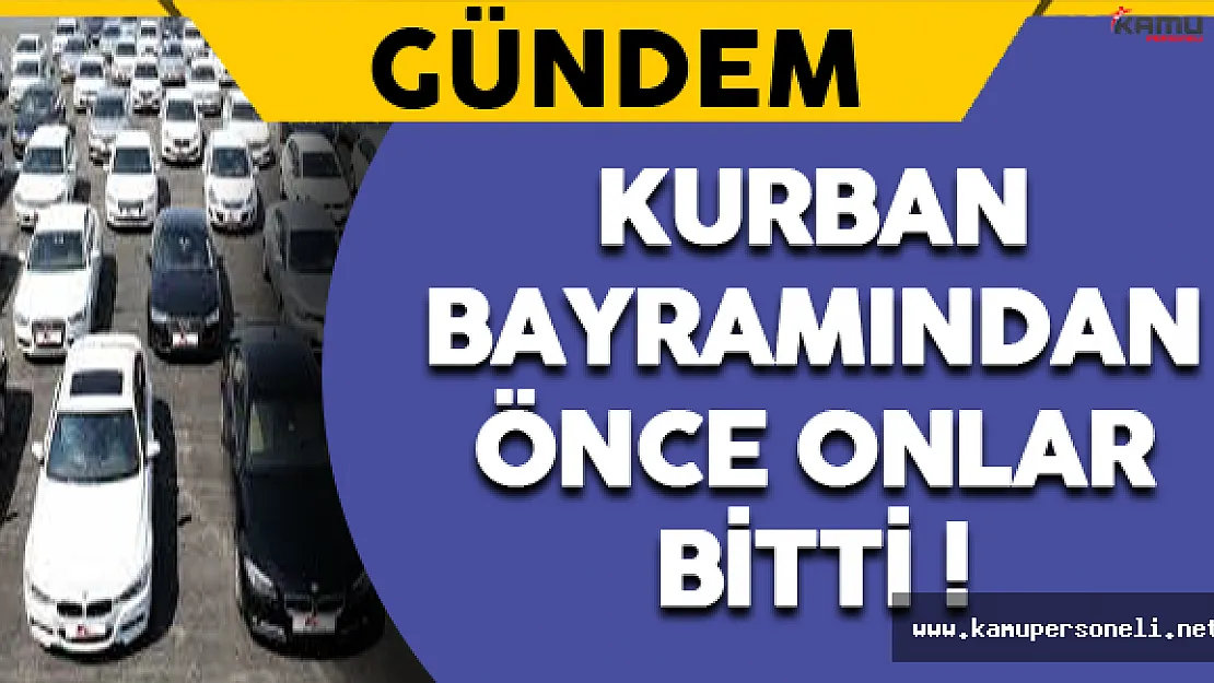 Kurban Bayramından Önce Onlar Bitti !