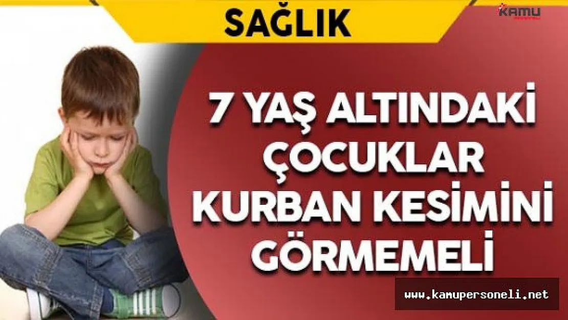 Kurban Keserken Çocuklara Dikkat