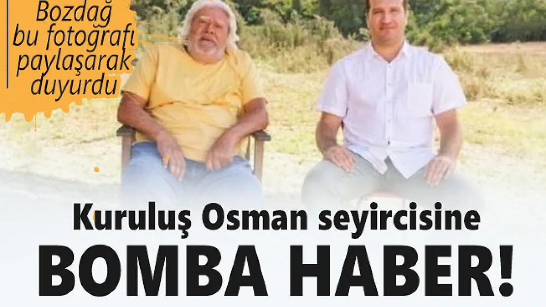 Kuruluş Osman seyircisine Cüneyt Arkın sürprizi! Bozdağ resmen duyurdu