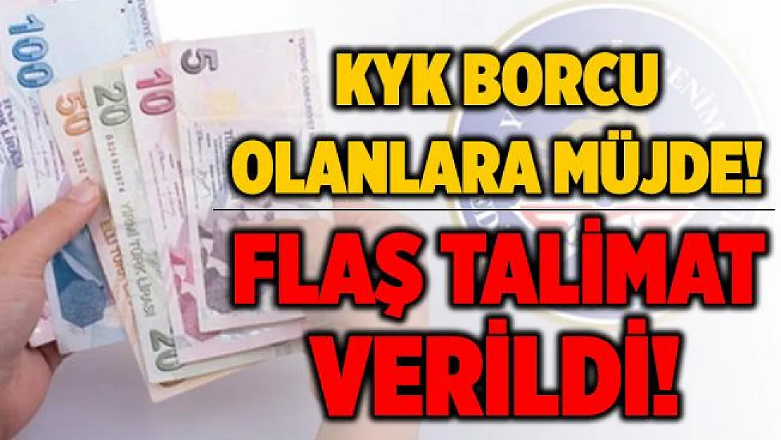 KYK borcu olanlara müjde! KYK borçları silinecek mi? KYK borçları için yeni düzenleme!