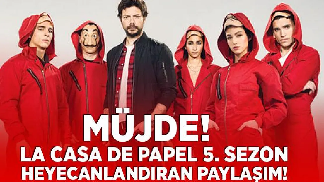La Casa De Papel 5. sezon bekleyenlere müjde! Profesörden 5. sezon açıklaması!