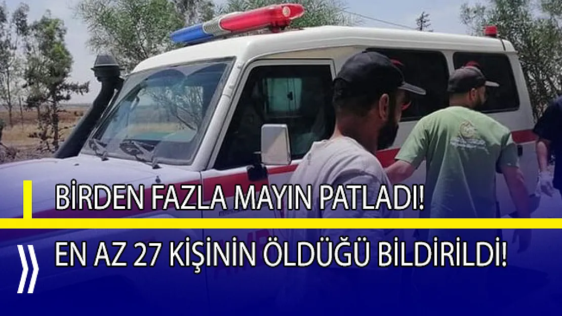 Libya'da Hafter'in kurduğu tuzak mayınlar patladı! 27 ölü