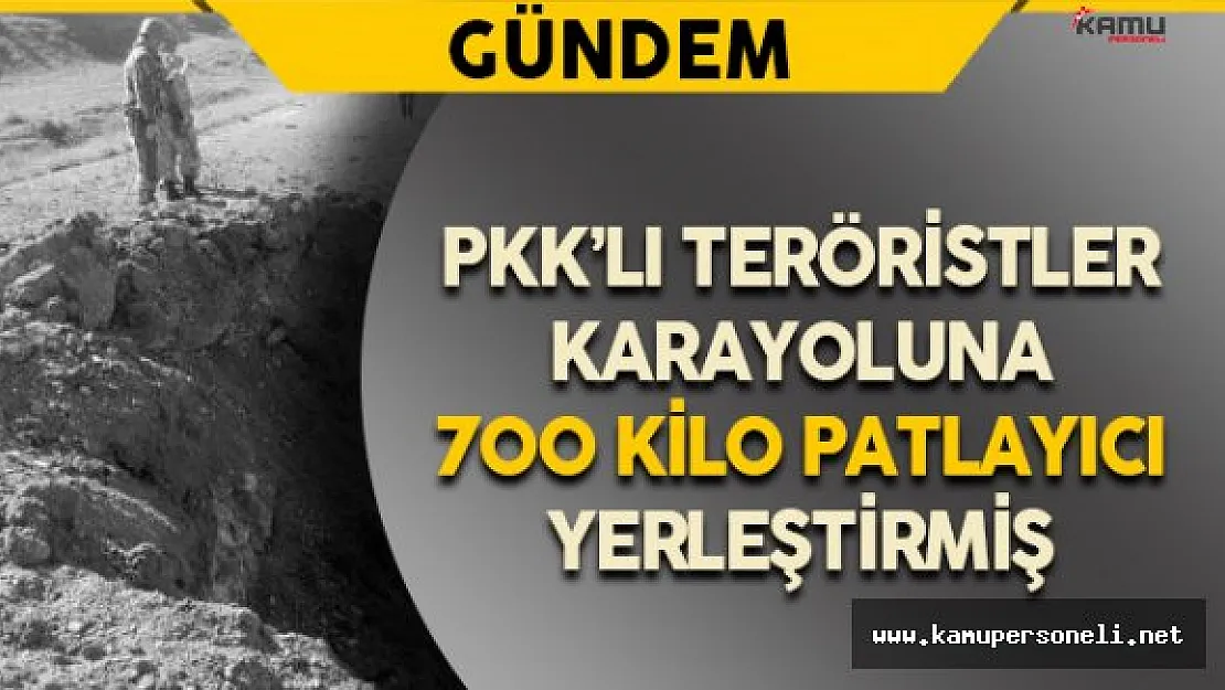 Lice'de 700 Kilo Gizlenmiş Patlayıcı Bulundu