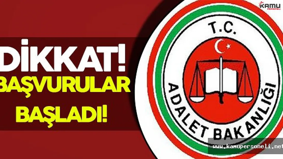 Lise Mezunu 201  Ceza İnfaz Kurumu Katibi Alımı için Başvurular Başladı