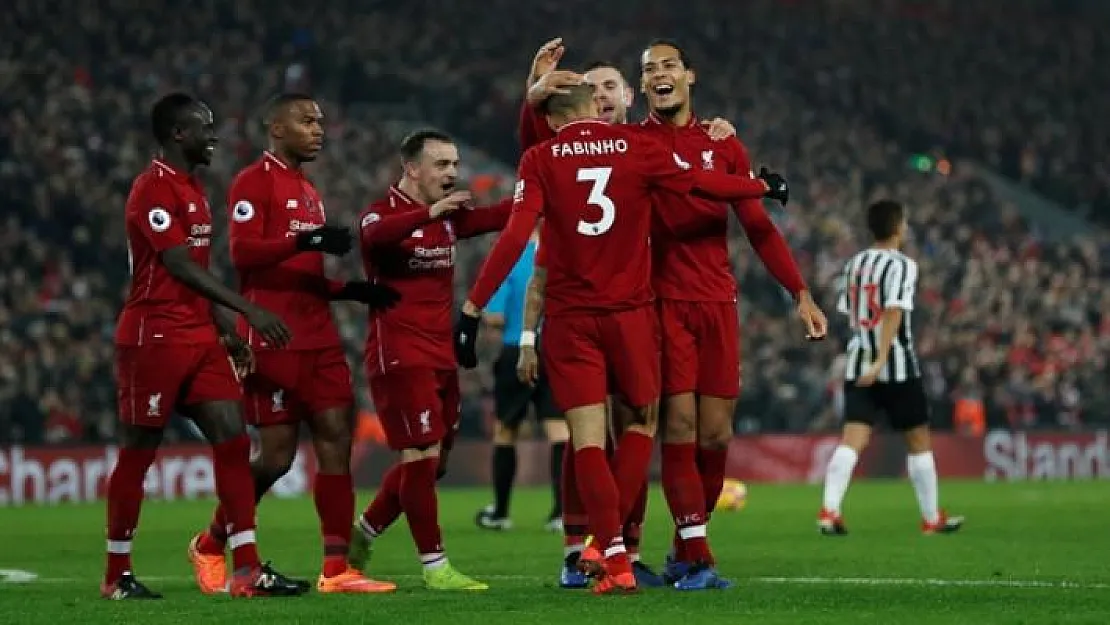 Liverpool, kendi evinde Newcastle'i mağlup ederek liderliğini sürdürdü
