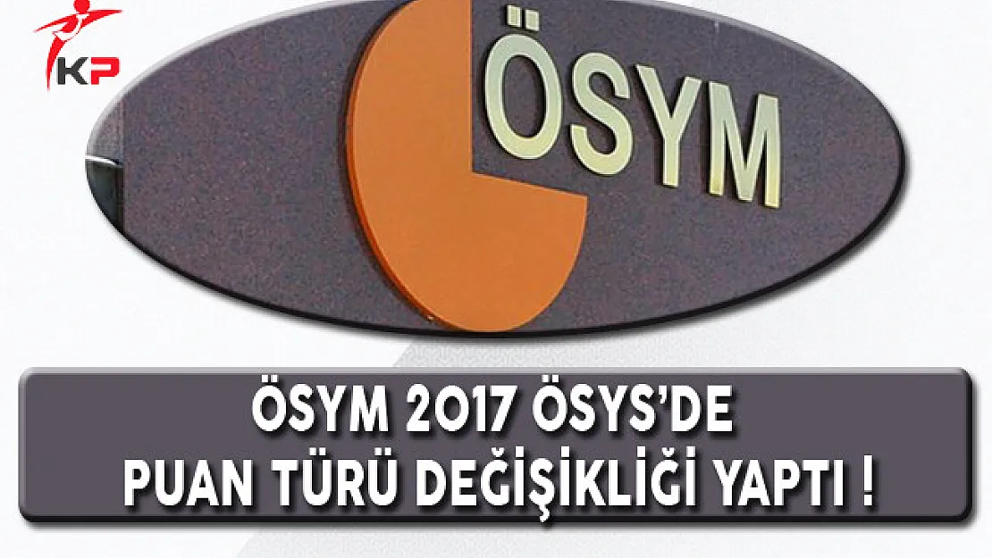 LYS'ye Girecekler Dikkat! ÖSYM Puan Türü Değişikliği Yaptı !