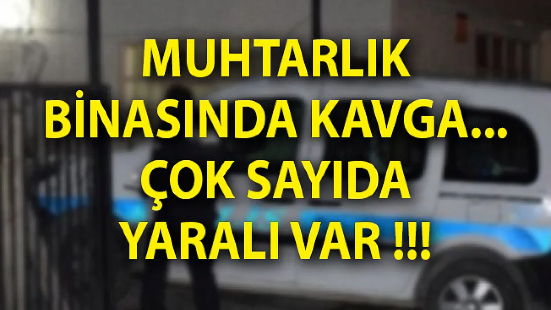 Malatya'da Muhtarlık Kavgası Çıktı! Çok Sayıda Yaralı Var