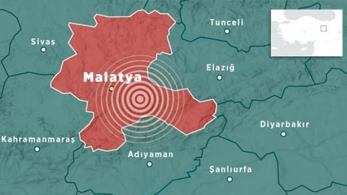 Malatya'da saat 15:39'da deprem! 8 Eylül 2020 son deprem listesi!