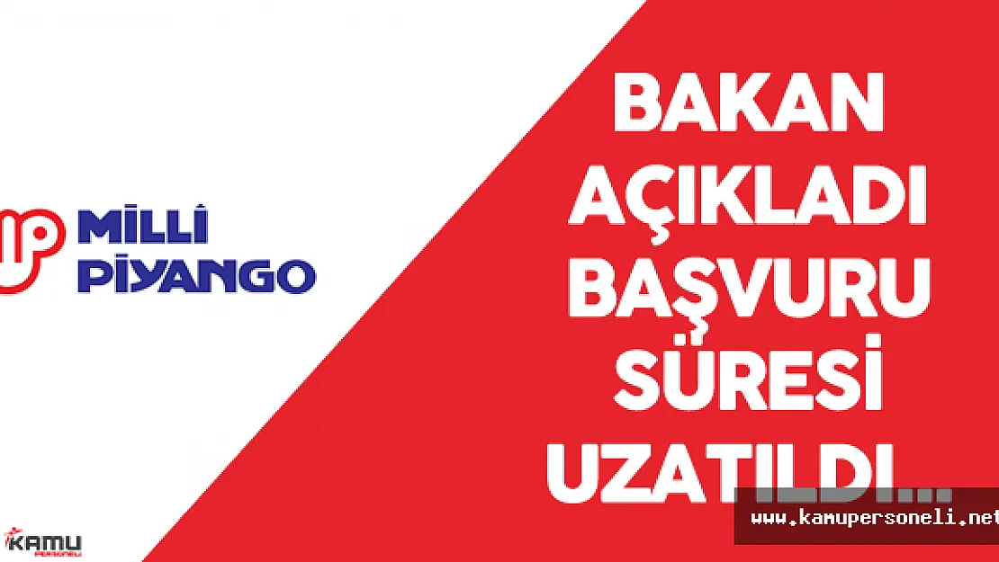 Maliye Bakanı'ndan Milli Piyango Açıklaması