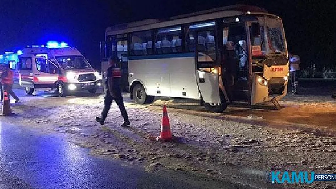 Manisa, Yunusemre İlçesinde 3 İşçi Servisinin Karıştığı Zincirleme Trafik Kazasında 23 Kişi Yaralandı!