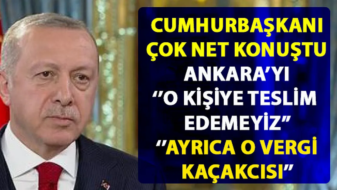 Mansur Yavaş kazanırsa ne olacak? Cumhurbaşkanı Erdoğan çok net konuştu!..