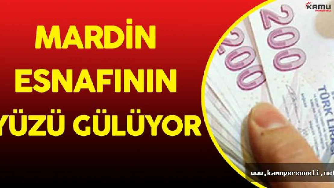 Mardin Esnafı Borçlarını Erteleyebildikleri İçin Memnun