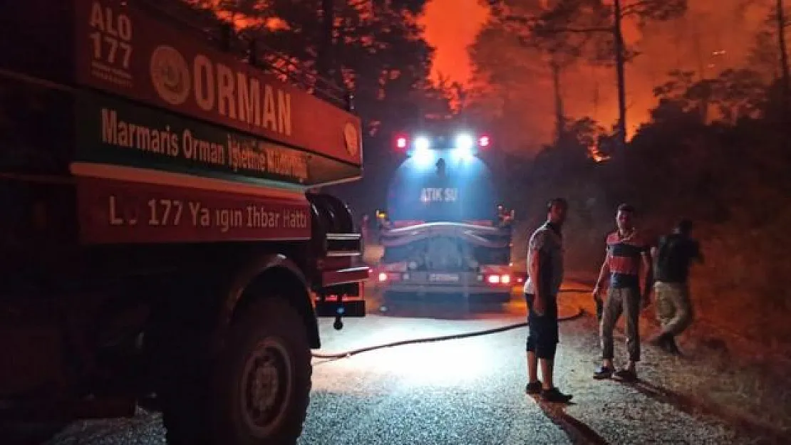Marmaris'teki Yangında Flaş Gelişme! Yangını Başlattığını İtiraf Etti!